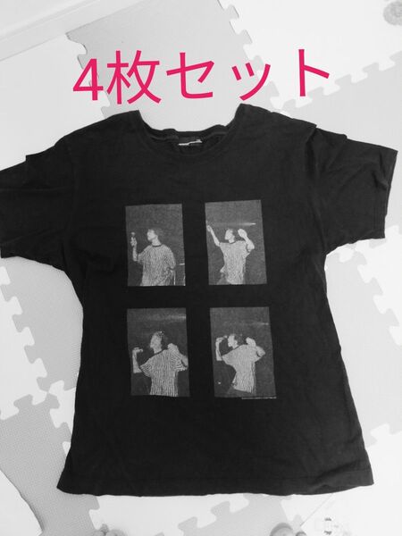 4枚セットラッドミュージシャンTシャツ