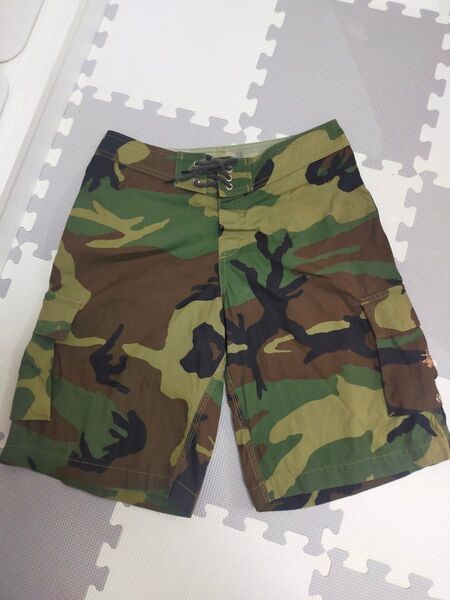 80s old stussy オールド ステューシー ショートパンツ 迷彩柄