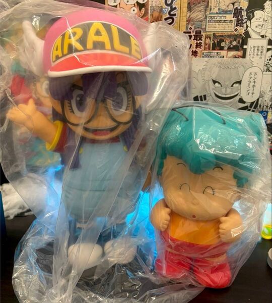 アラレちゃん ガッチャン デカソフビ フィギュア ソフビ