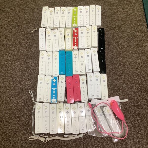 Wii ジャンク リモコン 任天堂 Wiiリモコン Nintendo ニンテンドー 50本 ジャンク品