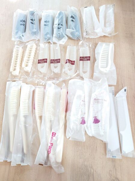 ホテルアメニティ ヘアブラシ くし ヘアーブラシ まとめ売り