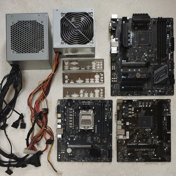 PCパーツセット マザボ 電源