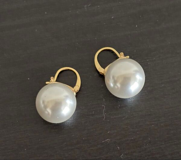 Kate Spade new york ピアス 大粒パール 正規品