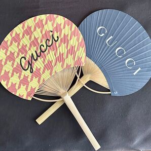 GUCCI うちわ 2点セット ノベルティ