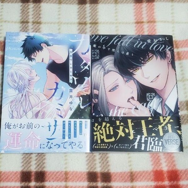 【新刊】BLコミック2冊セット 貫井ゆな「カタワレカミサマ」愛おかし「檻の中で僕らは番う」