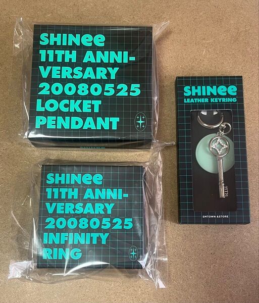 SHINee 11周年記念 グッズ SUM ロケットペンダント リング キーリング