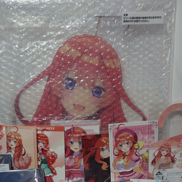 五等分の花嫁 一番くじあなたと過ごす、特別な日 バストアップアクリルボード中野五月 など セット売り 推しセット