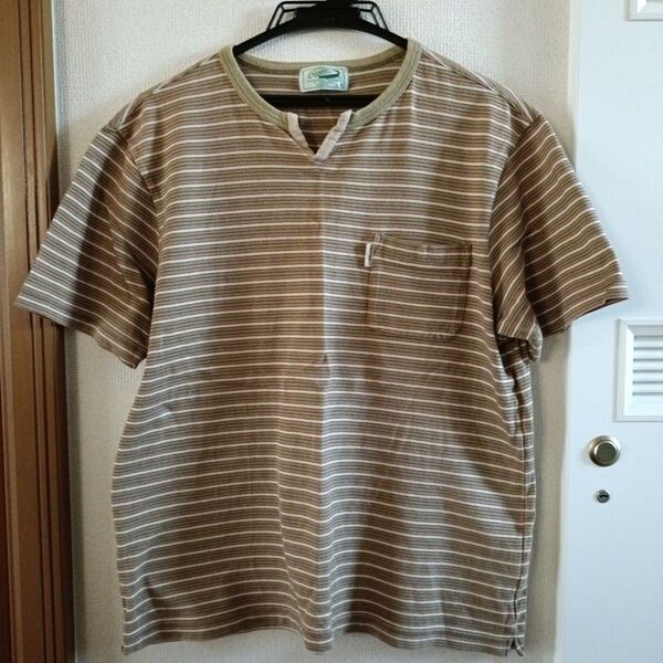クロコダイル Tシャツ メンズ L 半袖 カットソー