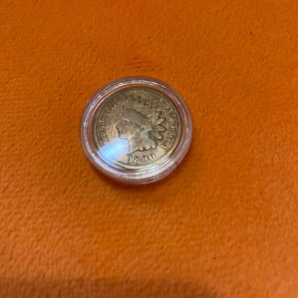 【アンティークコイン】アメリカ 1セント銅貨 1890年