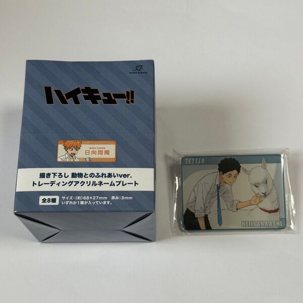 Haikyu ハイキュー 東武動物公園 アクリルネームプレート 1BOX