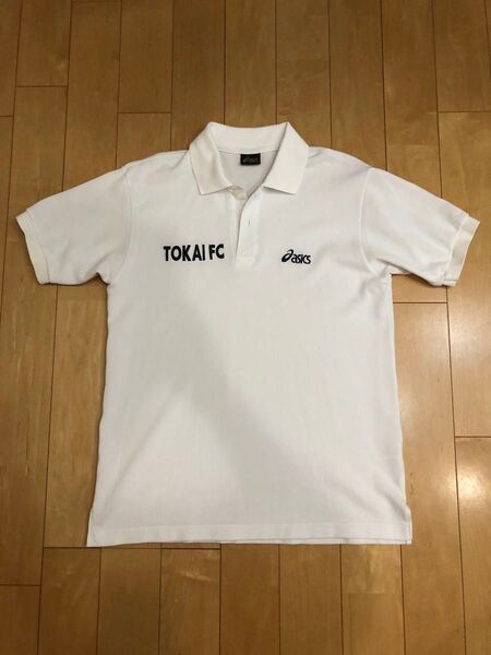 東海大学 TOKAI FC asics ポロシャツ ホワイト