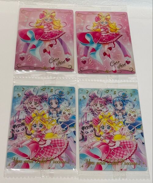 プリキュア カードウエハース11 キミとアイドルプリキュア キュアアイドル 集合