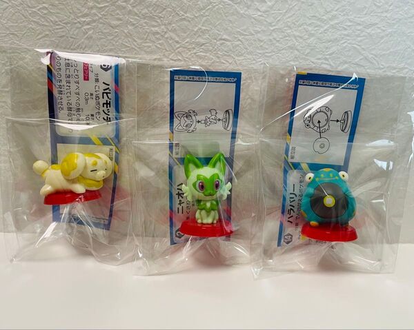 ポケットモンスター チョコエッグ パピモッチ ニャオハ ハラバリー ポケモン