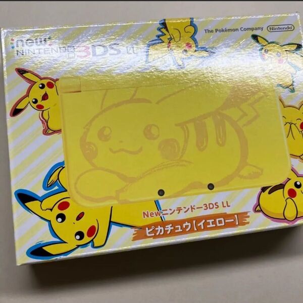 New Nintendo 3DSLL 限定版 ピカチュウ ポケモン 本体 当時物