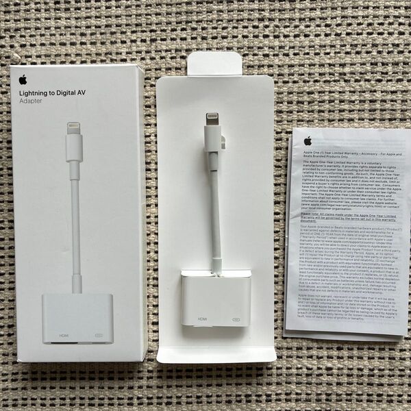 Apple Lightning - Digital AVアダプタ