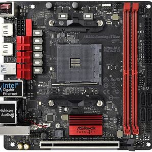 asrock AB350 ITX、Ryzen7 1700、メモリ16GBセット ASRock マザーボード