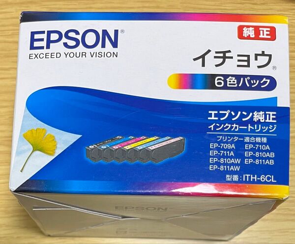 EPSON 純正インク ITH-6CL イチョウ 6色パック ブラック イエロー マゼンタ シアン ライト エプソン