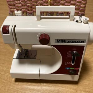 MINIJAGUAR ジャガーミシン ミシン かごバッグ付き