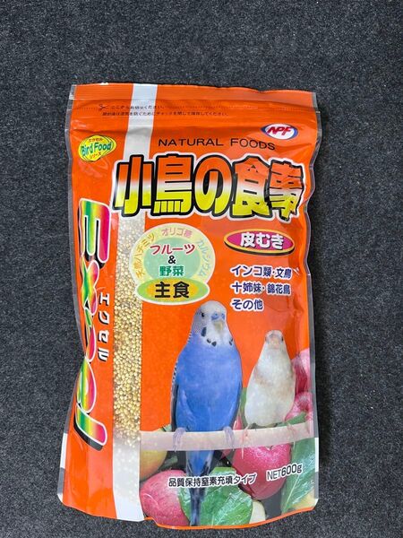 ナチュラルペットフーズ エクセル 小鳥の食事皮むき 600g