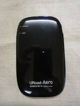 URoad-Aero WiMAX Wi-FI mobile router 通電確認のみ_画像2