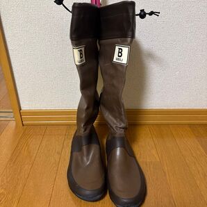 【未使用品】日本野鳥の会 バードウォッチング長靴 L (26.0cm) ブラウン