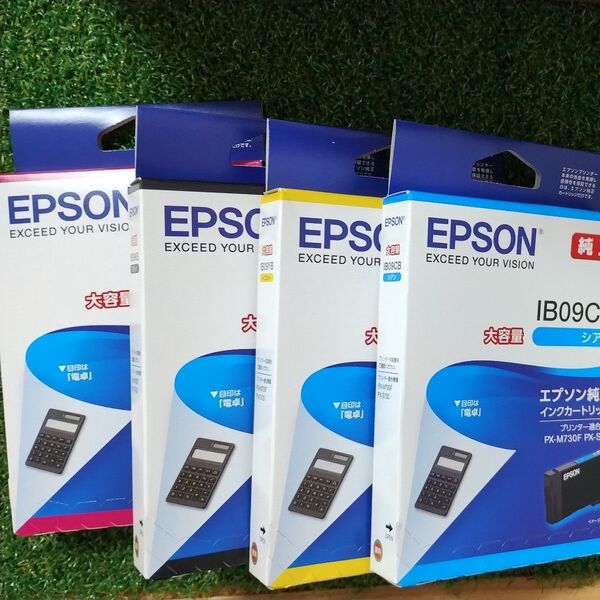 IB09CL4色セット EPSON エプソン 大容量 インクカートリッジ 純正 電卓