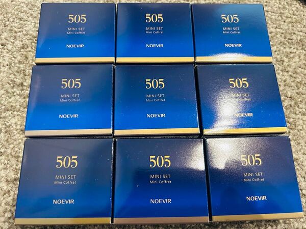 ノエビア 505 薬用スキンローション トライアルセット×9箱 ミニセット