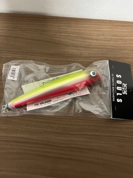 ソウルズ モグラッパースリム 210-120g チャートバックケイコウレッドベリー 新品未使用