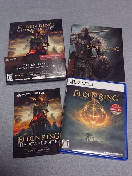 PS5 ELDEN RING エルデンリング SHADOW OF THE ERDTREE ミケラのリング 未使用