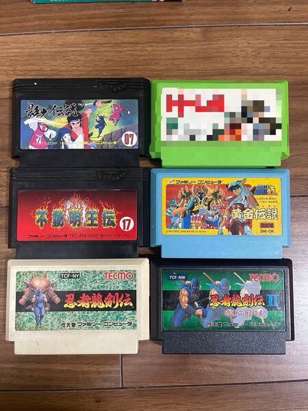ファミコン用ゲームソフト5本セットバラ売り可