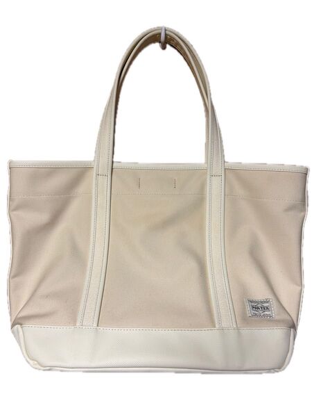 PORTER トートバッグ アイボリー キャンバス