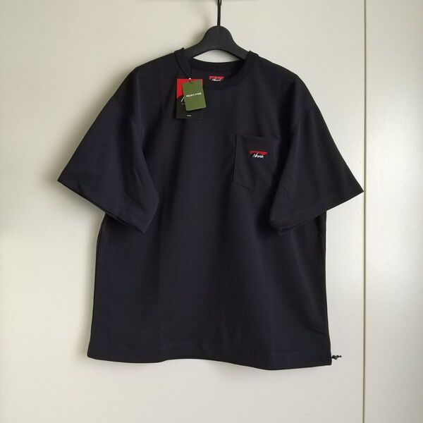 ナンガ フリークスストア別注 スピンドル ポケットTシャツ ブラック XLサイズ 新品