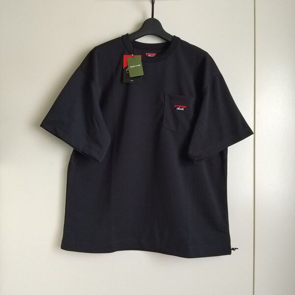 ナンガ フリークスストア別注 スピンドル ポケットTシャツ ブラック Lサイズ 新品