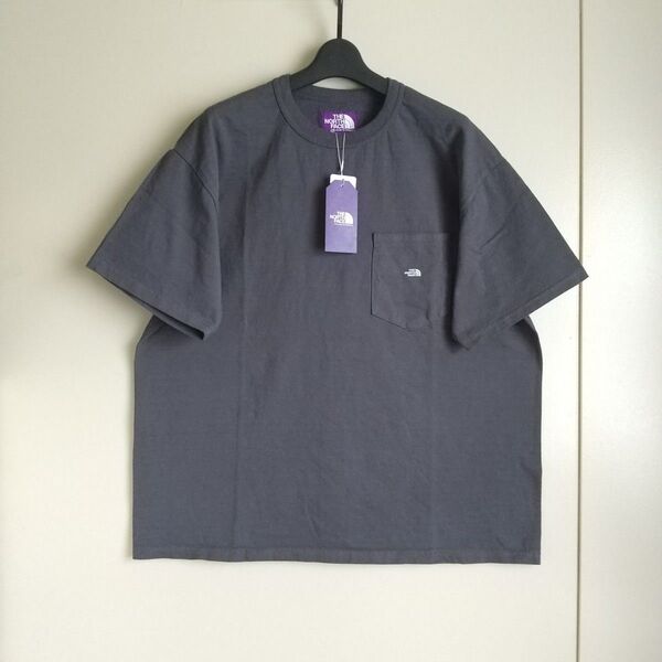 ザ ノースフェイス パープルレーベル 7oz Pocket Tee N25SI102 グレー Mサイズ 新品