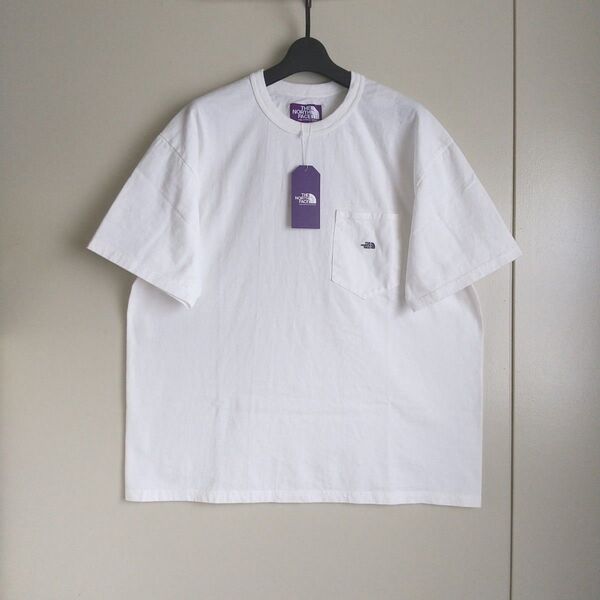 ザ ノースフェイス パープルレーベル 7oz Pocket Tee N25SI102 ホワイト Mサイズ 新品