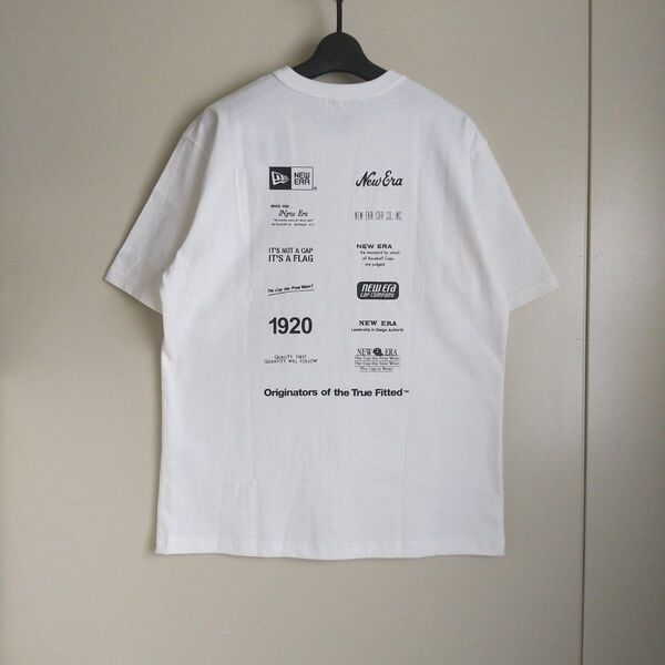 ニューエラ コットンTシャツ ロゴアーカイブ 14410032 オフホワイト Lサイズ 新品