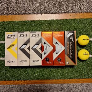 未使用!ゴルフボール 20個!TRUFEEL D1 EXTRA DISTANCE Titleist HONMA ホンマ