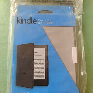 amazon Kindle cover 第8世代 純正 保護カバー グレー×白 (ホワイト)アマゾン キンドル 手帳型ケース