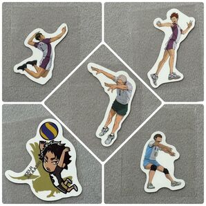 【匿名配送】ハイキュー スシロー コラボ ピック ステッカー 青根 牛島 天童 昼神 赤葦