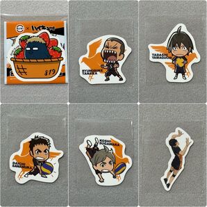 【匿名配送】ハイキュー スシロー コラボ ピック ステッカー 烏野