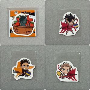 【匿名配送】ハイキュー スシロー コラボ ピック ステッカー 音駒 +澤村