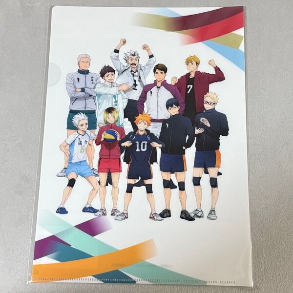 【匿名配送】ハイキュー 10周年記念展 ファイル 集合