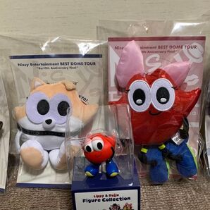 Nissy リッピー&ルージュ ぬいぐるみマスコット&フィギュア 5点セット マスコッピー