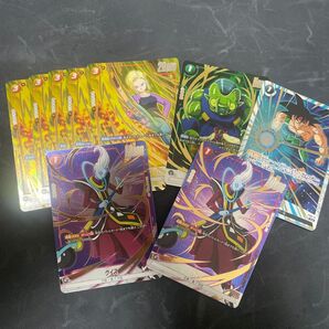 フュージョンワールド アニバーサリーパック まとめ売り ウィス2枚 人造人間18号5枚 モア1枚 運命への抵抗1枚