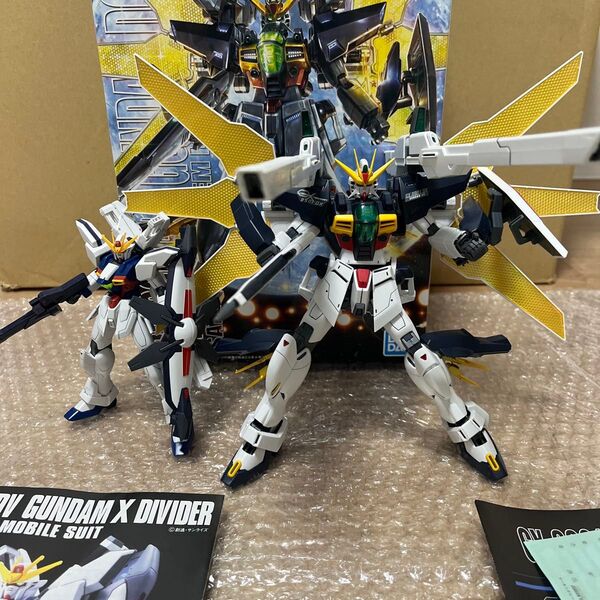 MG ダブルエックス HG ガンダムXディバイダー スミ入れ簡単仕上げ