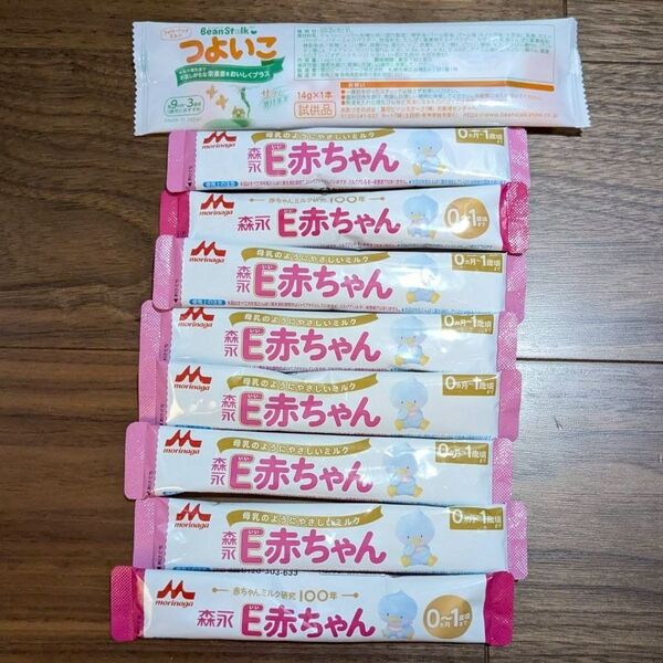 森永 E赤ちゃん ビーンスターク つよいこ 粉ミルク スティック