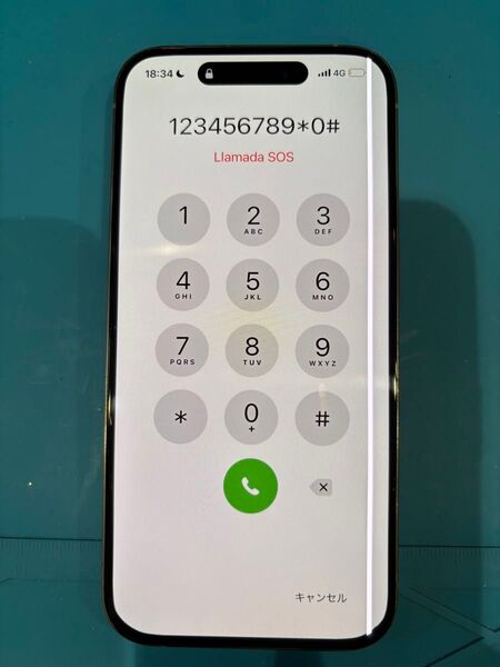 iPhone15pro フロントパネル ジャンク 086
