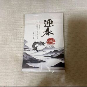 はがき 令和6年 2024年 元旦 龍 たつ 年賀状 春節 お正月 葉書 ハガキ