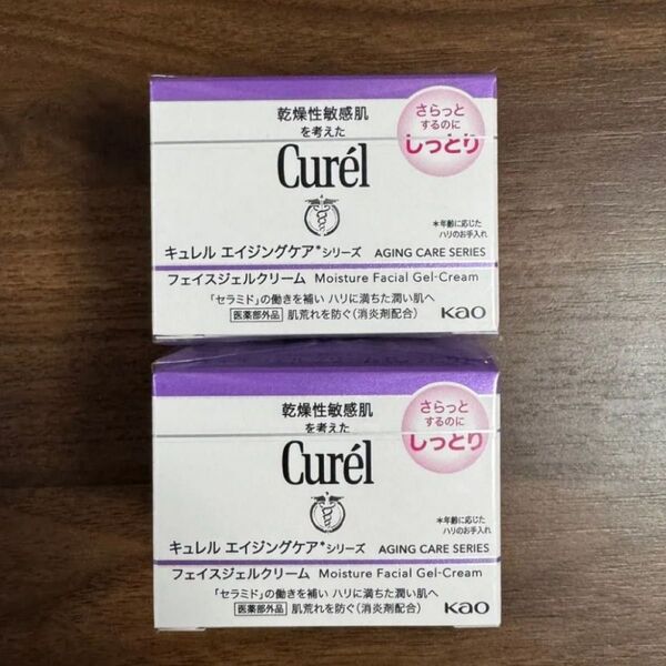 キュレル エイジングケアシリーズ フェイスジェルクリーム しっとり 40g