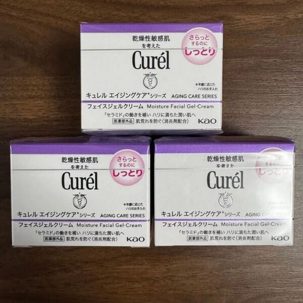 キュレル エイジングケアシリーズ フェイスジェルクリーム しっとり 40g